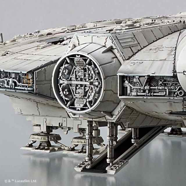 【新品即納】[PTM] (再々販) 1/144 ミレニアム・ファルコン(スター・ウォーズ/スカイウォーカーの夜明け) STAR WARS エピソード9 プラモデル バンダイスピリッツ(20250201)の通販は