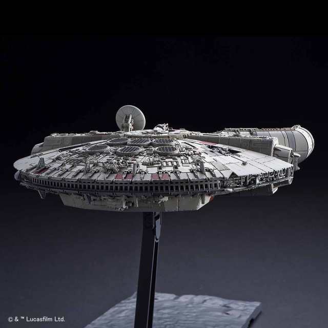 【新品即納】[PTM] (再々販) 1/144 ミレニアム・ファルコン(スター・ウォーズ/スカイウォーカーの夜明け) STAR WARS エピソード9 プラモデル バンダイスピリッツ(20250201)の通販は