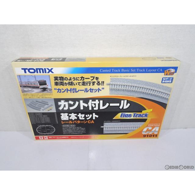 【新品】【お取り寄せ】[RWM] 91011 Fine Track(ファイントラック) カント付レール基本セットCA Nゲージ 鉄道模型 TOMIX(トミックス) (20091130)の通販は