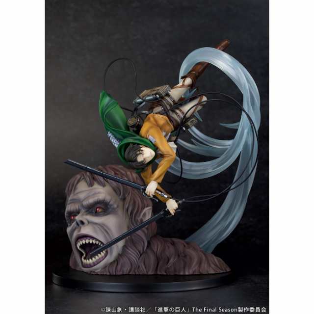 【予約安心出荷】[FIG]「リヴァイ vs 獣の巨人 ver.」 TVアニメ『進撃の巨人』 完成品 フィギュア PROOF(プルーフ)(2025年9月)