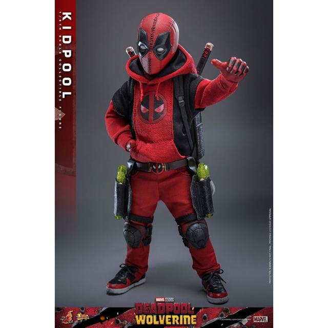 【新品】【お取り寄せ】[FIG] ムービー・マスターピース キッドプール デッドプール ウルヴァリン 1/6 完成品 可動フィギュア(MM#763) ホットトイズ(20250831)