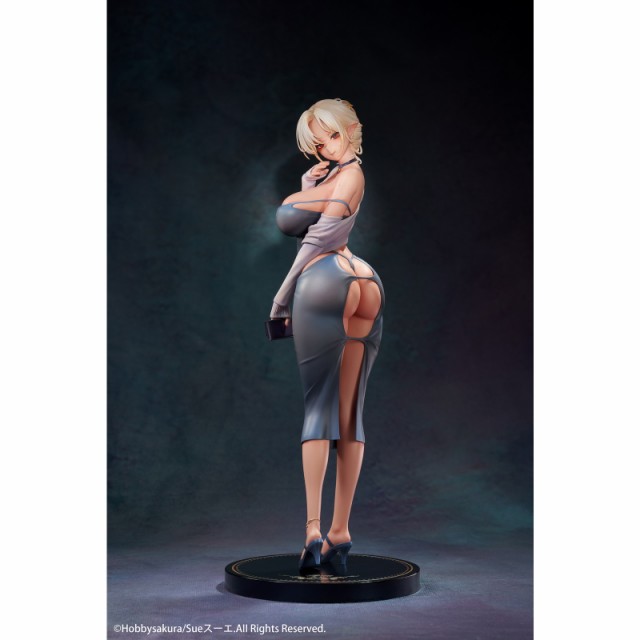 【予約安心出荷】[FIG] 人妻エルフ ユリエ アナザーカラー(異色版) 通常版 illustration by Sueスーエ 1/7 完成品 フィギュア HOBBY SAKURA(ホビーサクラ)(2025年9月)の通販は