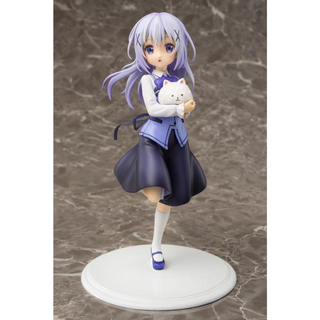 【予約安心出荷】[FIG] (再々販) チノ(Cafe Style) ご注文はうさぎですか〜〜 1/7 完成品 フィギュア(PF468) PLUM(プラム)(2026年7月)
