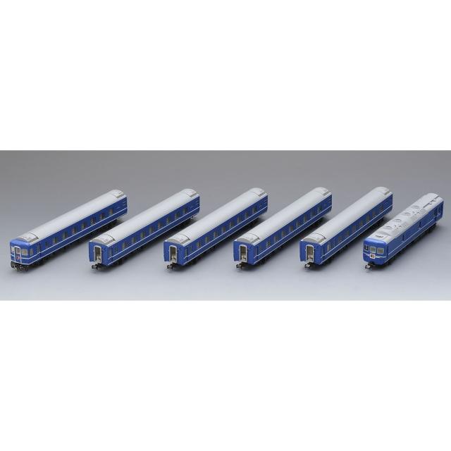 【新品】【お取り寄せ】[RWM]98845 国鉄 24系24形特急寝台客車(ゆうづる)基本セット(6両)(動力無し) Nゲージ 鉄道模型 TOMIX(トミックス)(20240720)