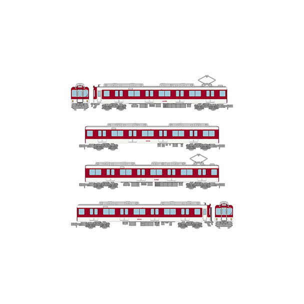 【新品】【お取り寄せ】[RWM] 335610 鉄道コレクション(鉄コレ) 近畿日本鉄道2430系 4両セット(動力無し) Nゲージ 鉄道模型 TOMITEC(トミーテック)(20250530)