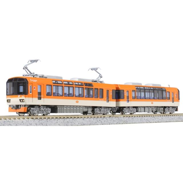 【新品】【お取り寄せ】[RWM] (再販) 10-1472 叡山電鉄900系 きらら(メープルオレンジ)(2両)(動力付き) Nゲージ 鉄道模型 KATO(カトー)(20250927)