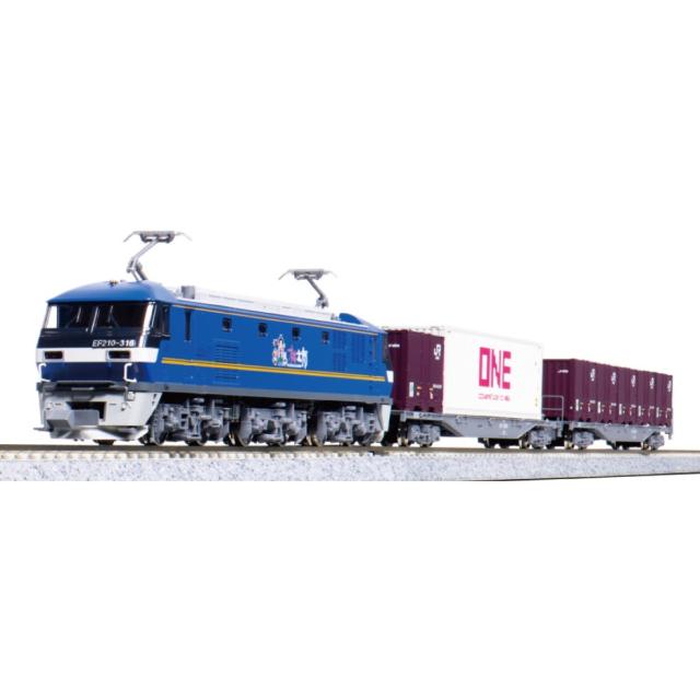【新品】【お取り寄せ】[RWM] 10-045 EF210コンテナ列車 3両セット(動力付き) Nゲージ 鉄道模型 KATO(カトー)(20251101)