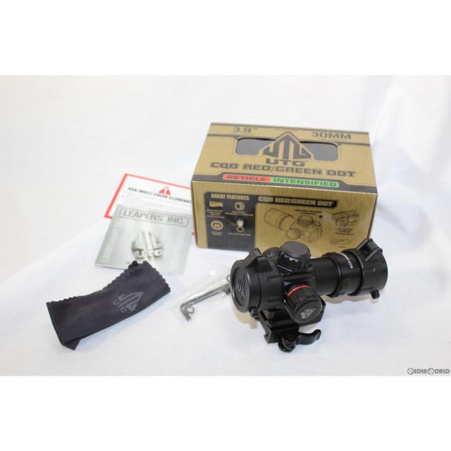【新品即納】[MIL] LEAPERS(リーパーズ) UTG 3.9インチ ITA レッド/グリーン CQB ドットサイト with インテグラル QD マウント(SCP-DS3039W) (20220603)