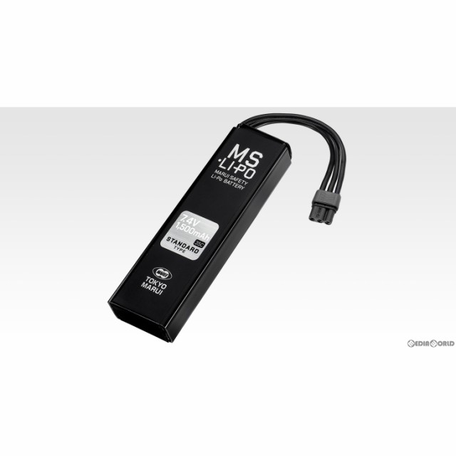 【新品即納】[MIL]東京マルイ MS・Li-Po バッテリー対応電動ガン専用 MS・リポ バッテリー 7.4V 1500mAh ［スタンダードタイプ］(No.247)の通販は