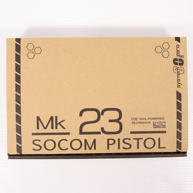 【新品即納】[MIL] KSC CO2ガスガン Mk23ソーコムピストル タンカラーABS (18歳以上専用) (20230928)_1