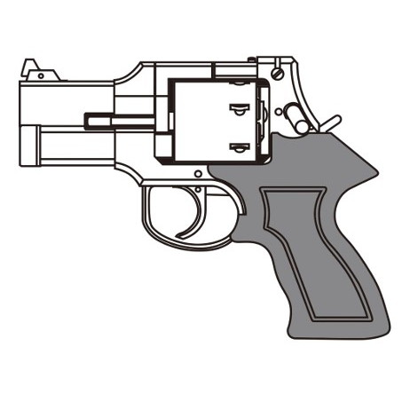 【予約安心出荷】[MIL] マルシン工業 ガスリボルバー 6mmBB 新型パッキン Xカートリッジ マテバ 3インチ エクセレントHW(ヘビーウェイト) 木製ショートグリップ仕様 (18歳以上専用)(2025年12月)