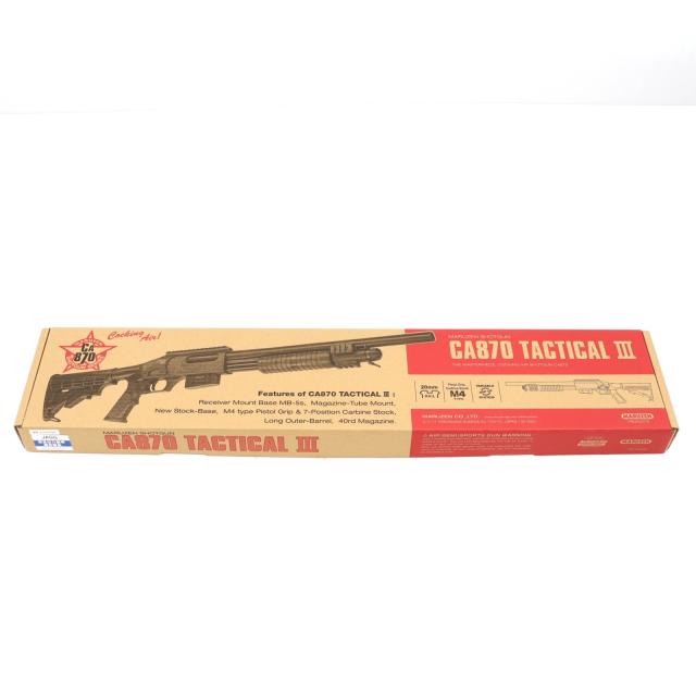 【新品即納】[MIL] マルゼン コッキングエアーショットガン CA870 タクティカル III (18歳以上専用)(20251212)_1