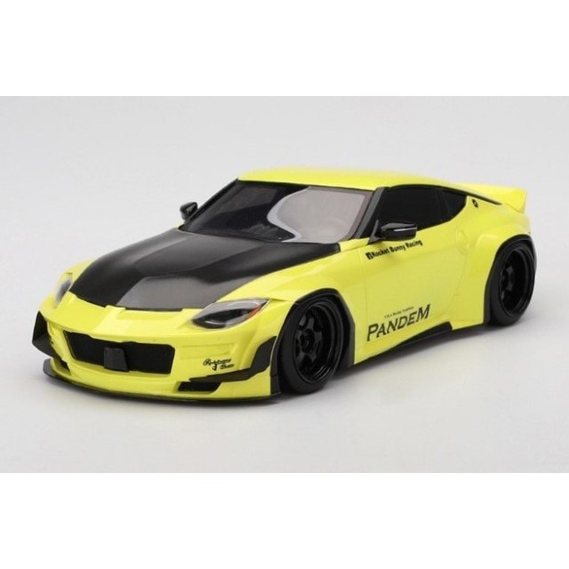 【予約安心出荷】[MDL]TOP SPEEDシリーズ 1/18 Pandem Nissan Z RZ34(イカズチイエロー) 完成品 ミニカー(TS0529) TSM(トゥルースケール