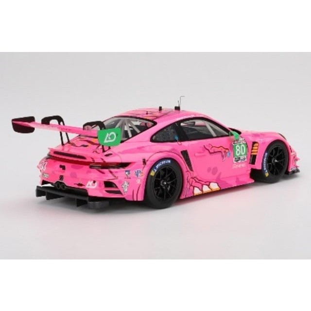 【予約安心出荷】[MDL]TOP SPEEDシリーズ 1/18 ポルシェ 911 GT3 R IMSA Michelin GT Challenge at VIR 2023 #80 AO Racing 完成品 ミニ