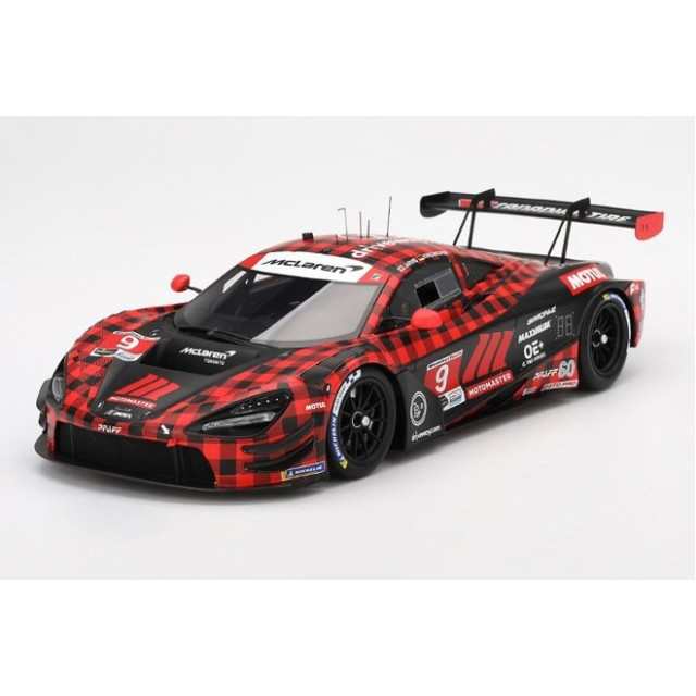 【予約安心出荷】[MDL]TOP SPEEDシリーズ 1/18 マクラーレン 720S GT3 EVO IMSA Chevrolet グランプリ 『Plaid』 2024 #9 Pfaff Motorspo