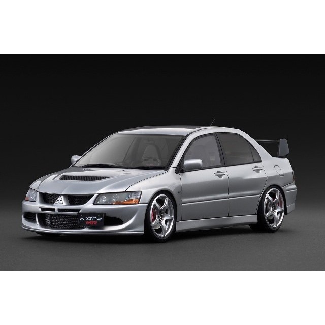 【新品】【お取り寄せ】[MDL] 1/18 Mitsubishi Lancer Evolution(ランサーエボリューション) VIII MR (CT9A) Silver 為し遂げる品 ミニカー(IG3834) ignition model(イグニッションモデル)(20260228)