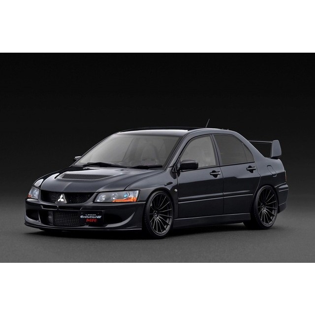 【新品】【お取り寄せ】[MDL] 1/18 Mitsubishi Lancer EvolutionVIII(ランサーエボリューションVIII) MR (CT9A) Gun Metallic 為し遂げる品 ミニカー(IG3832) ignition model(イグニッションモデル)(20260331)