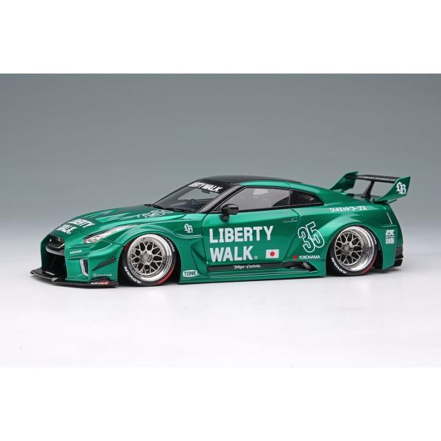 【予約安心出荷】[MDL] 1/43 LB-Silhouette WORKS GT 35GT-RR(キャンディグリーン) 完成品 ミニカー(LB012I) EIDOLON(アイドロン)(2026年9月)
