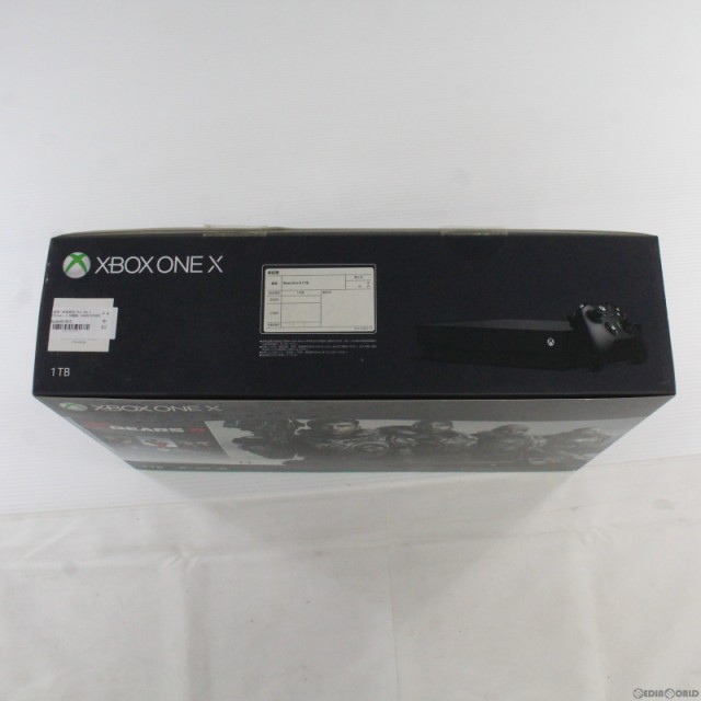 中古即納】[本体][XboxOne](本体単品)Xbox One X 1TB(Gears 5 同梱版