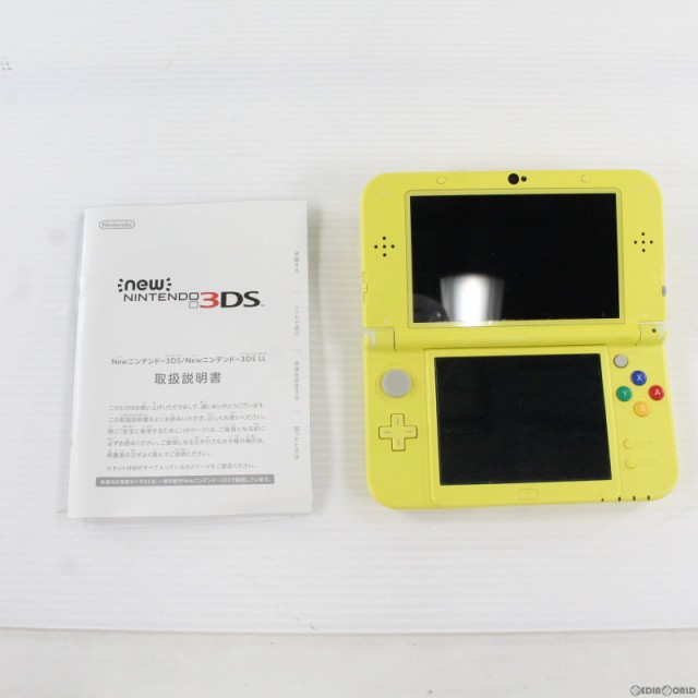 中古即納】[本体][3DS]Newニンテンドー3DS LL ピカチュウ イエロー(RED