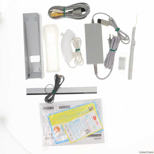 中古即納】[本体][Wii]Wii(シロ)(Wiiリモコンジャケット同梱版