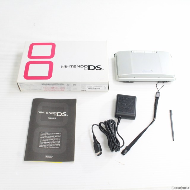 中古即納】[本体][NDS]ニンテンドーDS プラチナシルバー(NTR-S-VKA