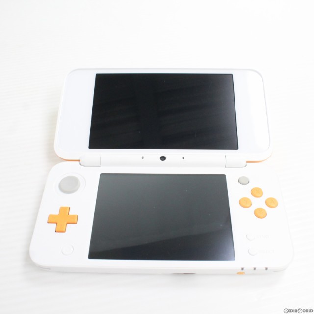 中古即納】[本体][3DS]Newニンテンドー2DS LL ホワイト×オレンジ(JAN-S