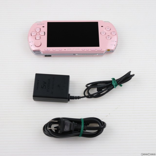 美品】【レアカラー】PSP 3000 すぐ遊べるセット(ブロッサムピンク 