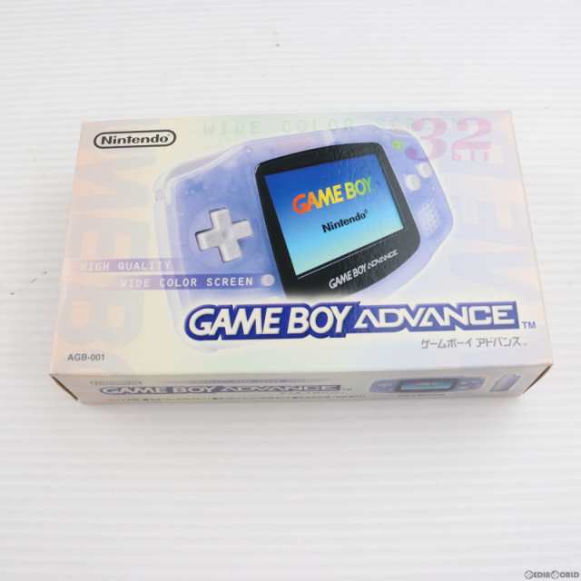 【中古即納】[本体][GBA]ゲームボーイアドバンス GAMEBOY ADVANCE ミルキーブルー(AGB-S-MBA)(20010321)｜au  PAY マーケット