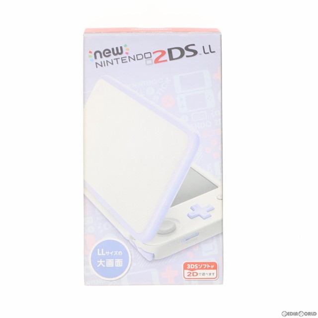 【中古即納】[本体][3DS]Newニンテンドー2DS LL ホワイト×ラベンダー(JAN-S-UAAA)(20171005)｜au PAY マーケット