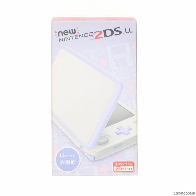 Newニンテンドー2DS LL ラベンダー アダプター どうぶつの森 セット+