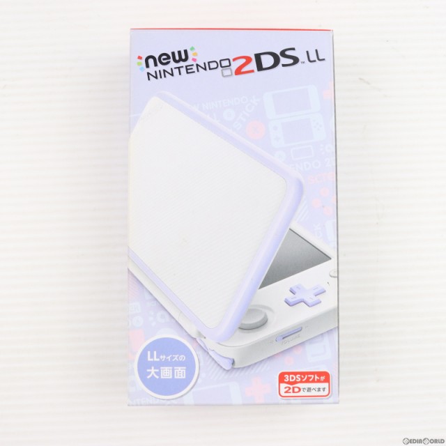 中古即納】[本体][3DS]Newニンテンドー2DS LL ホワイト×ラベンダー(JAN