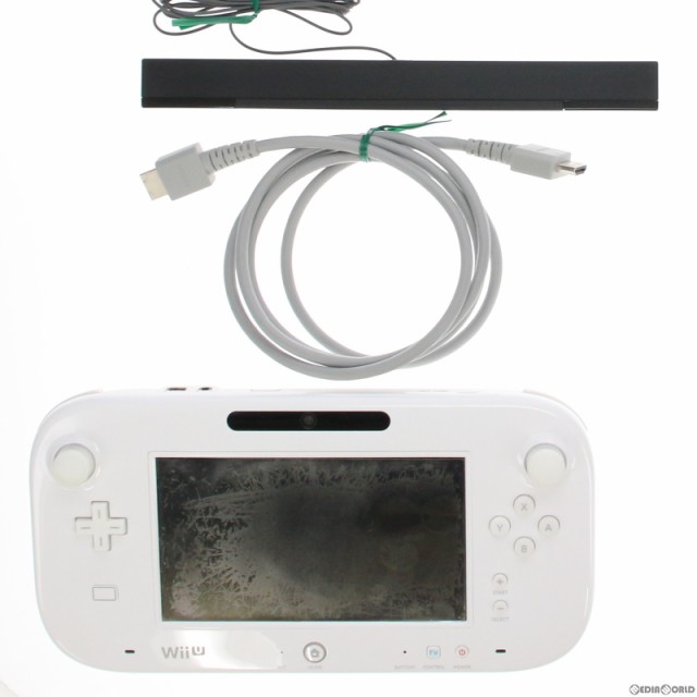 中古即納】[本体][WiiU]Wii U すぐに遊べる マリオカート8セット シロ ...