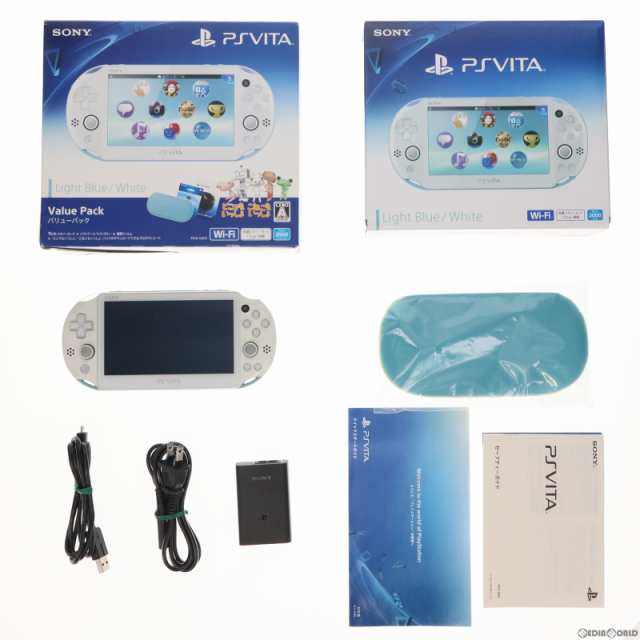 中古即納】[本体][PSVita]PlayStation Vita Value Pack ライトブルー