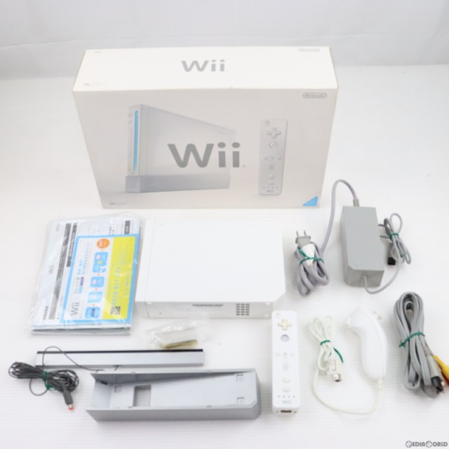 本体][Wii]Wii(シロ)(Wiiリモコンジャケット同梱)(RVL-S-WD)(20071009