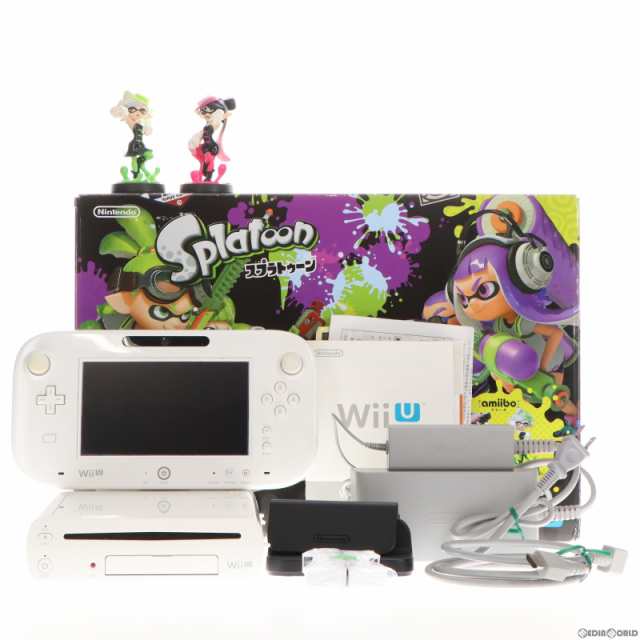 本体][WiiU]Wii U スプラトゥーン セット(amiibo アオリ・ホタル付き 