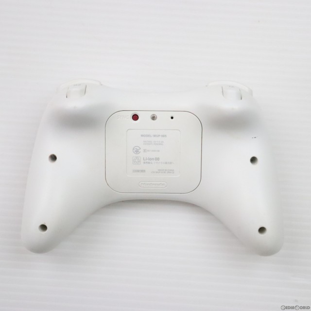 中古即納】[ACC][WiiU]Wii U PROコントローラー shiro(Wii U プロ