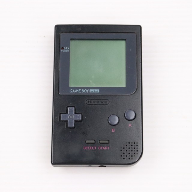 【中古即納】[本体][GB]ゲームボーイポケット GAMEBOY pocket 黒(ブラック)(MGB-001)(19960721)