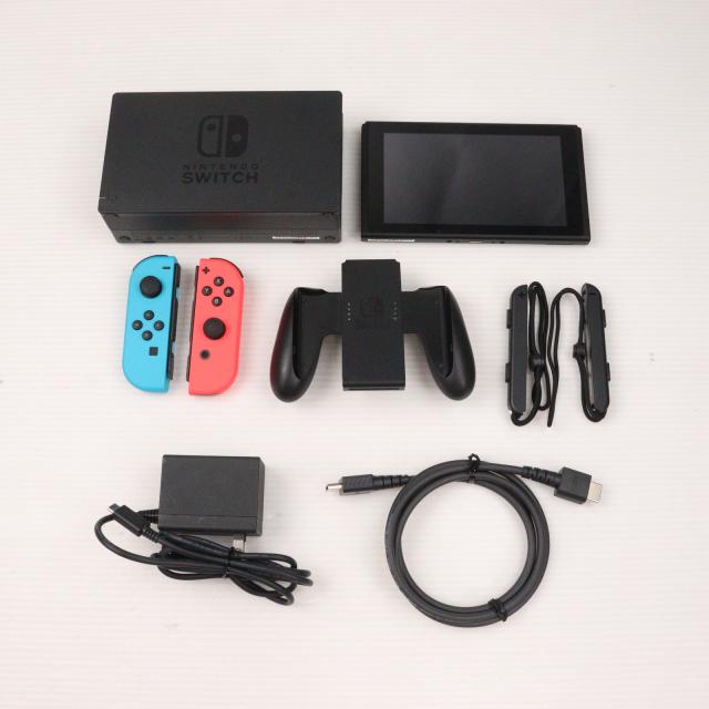 【中古即納】[Switch] (本体) Nintendo Switch(有機ELモデル) ニンテンドースイッチ Joy-Con(L) ネオンブルー/R ネオンレッド(HEG-S-KABAA) 任天堂 (20211008)の通販は