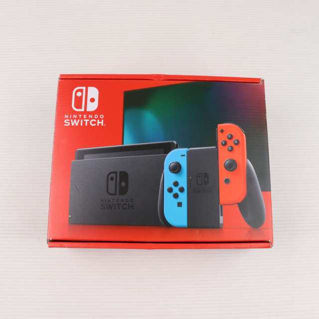 【中古即納】[Switch] (本体) Nintendo Switch(ニンテンドースイッチ) Joy-Con(L) ネオンブルー/R ネオンレッド 任天堂(HAD-S-KABAH)(20190830)の通販は