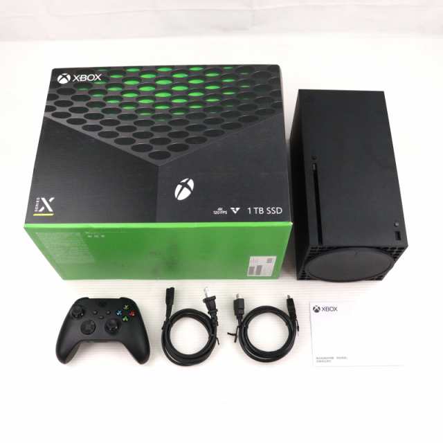 【中古即納】[XboxX/S] (本体) Xbox Series X 1TB 日本マイクロソフト(RRT-00015)(20201110)の通販はその他ゲーム機本体