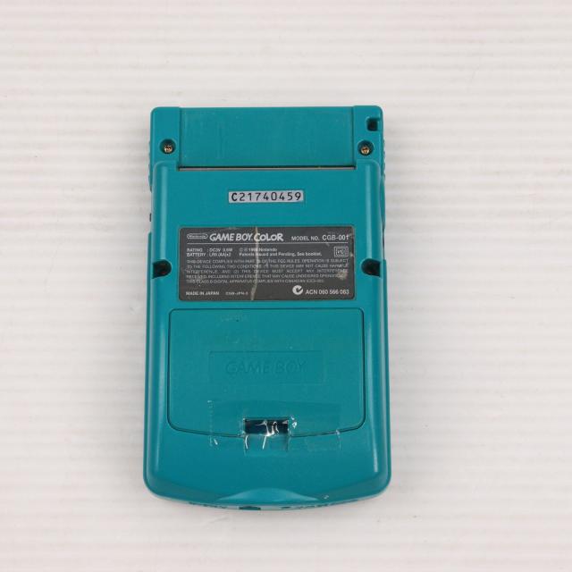 任天堂 - ゲームボーイカラー 本体 ブルー 中古即納】[GBC] (本体) ゲームボーイカラー GAMEBOY COLOR