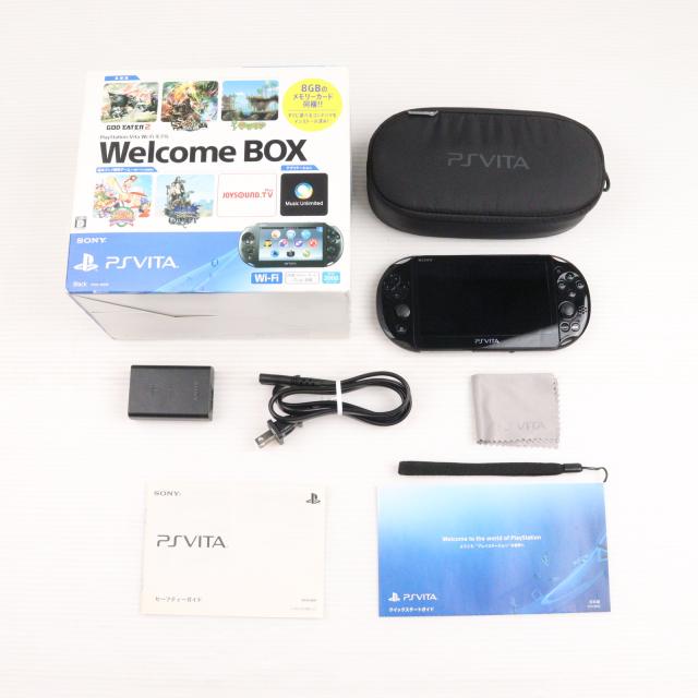 PlayStation - (本体)PlayStation Vita Wi-Fiモデル Welcome BOX(ウェルカムボックス)(PCHJ-10016) ソニー・コンピュータエンタテインメント Amazon | PlayStation Vita Wi-Fiモデル Welcome BOX (【封入