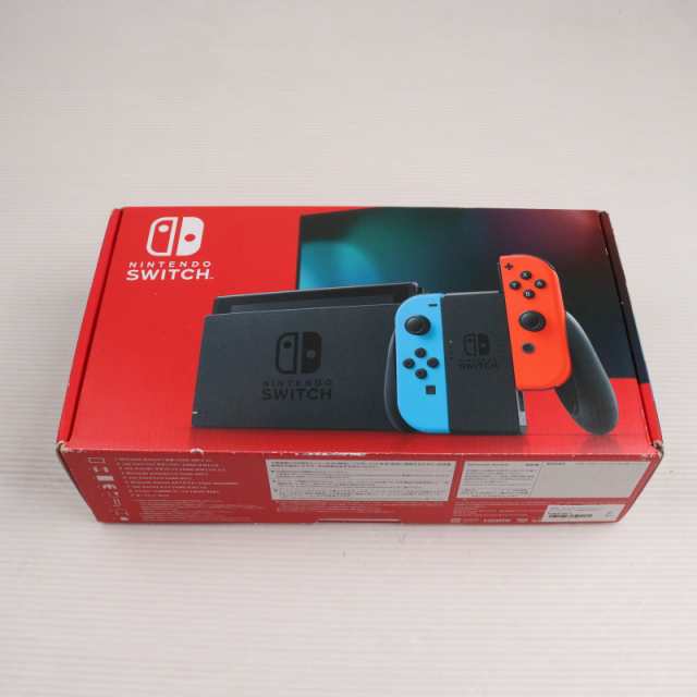 【中古即納】[Switch] (本体) Nintendo Switch(ニンテンドースイッチ) Joy-Con(L) ネオンブルー/(R) ネオンレッド 任天堂(HAD-S-KABAA)(20190830)の通販は 26,195円