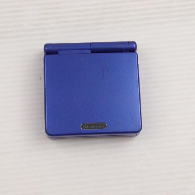 【中古即納】[GBA] (本体) ゲームボーイアドバンスSP GAMEBOY ADVANCE SP アズライトブルー 任天堂(AGS-S-ZBA)(20030214)の通販は