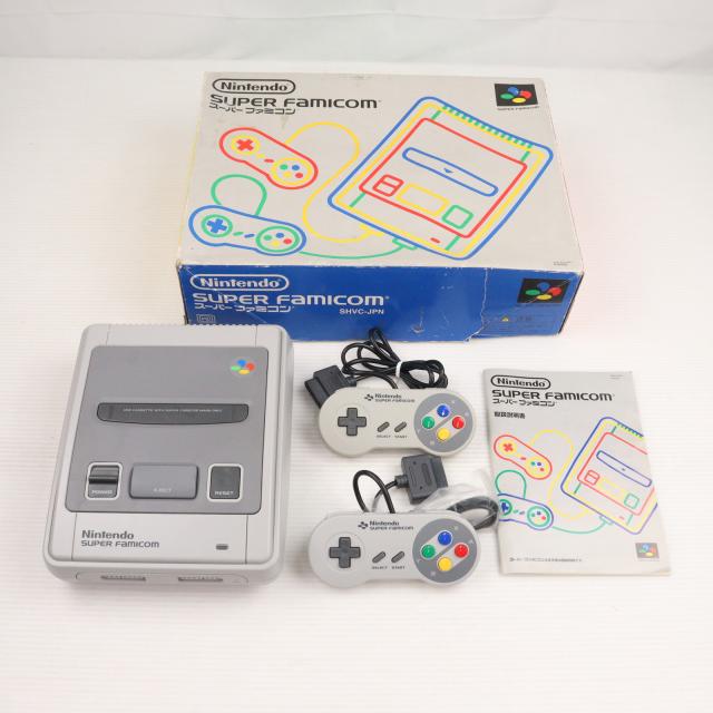 スーパーファミコン　本体+カセット3個セット 楽天市場】【中古】スーパーファミコン 本体 すぐ遊べるセット