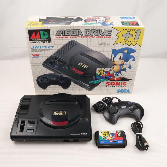 中古即納】[MD] (本体) メガドライブ プラス1 セガ(HAA-2501