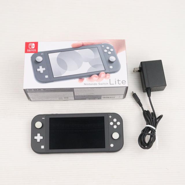 ニンテンドースイッチライト本体　グレー　専用ケース付き Nintendo Switch Lite グレー ケース付き Nintendo Switch