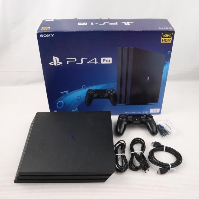 アース様専　　　用プレイステーション4　プロ　CUH-7100B 中古品　箱あり SONY(ソニー) Playstation 4 Pro CUH-7100B Jet Blackの激安通販