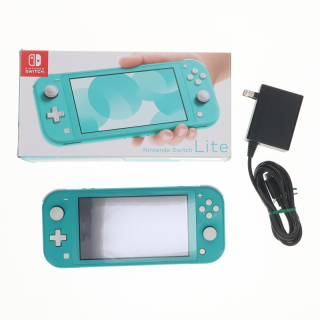 中古・本体 SWITCH LITE スイッチライト ターコイズ 充電器なし